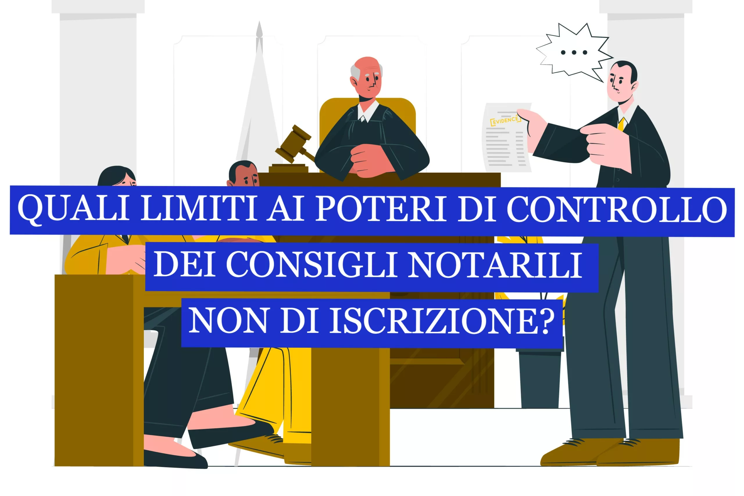 Quali limiti ai poteri di controllo dei consigli notarili non di iscrizione?